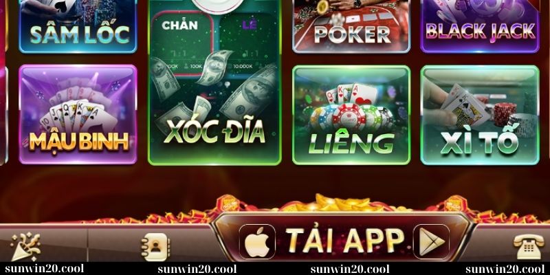 Hướng dẫn đăng nhập Sunwin20 nhanh chóng cho newbie 2 Cách đăng nhập trang chủ game bài trên app điện thoại